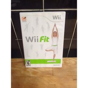 Wii Fit (Nintendo Wii, 2008) Fitness Workout Schedule Game